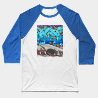 graffiti design Baseball T-Shirt